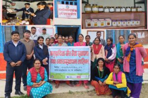 नरहरिनाथमा बिउ बैंक स्थापना।