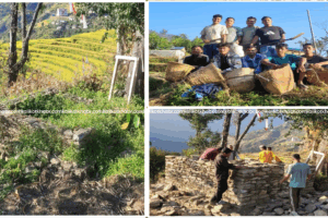 नन्दादेवी माई मन्दिर पुनःनिर्माण अभियान सुरु।