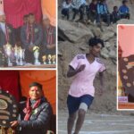 नरहरिनाथमा विधालय स्तरिय रनिङ शिल्ड सुरु