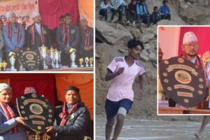 नरहरिनाथमा विधालय स्तरिय रनिङ शिल्ड सुरु