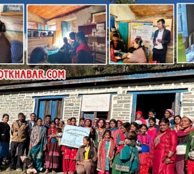 नरहरिनाथको रूप्सामा VIA स्वास्थ्य शिविर सम्पन्न