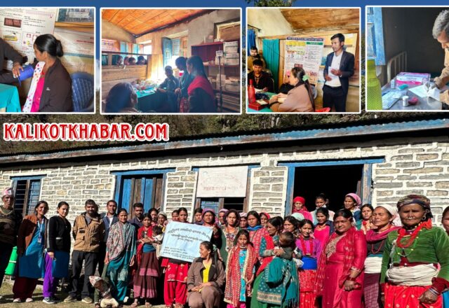 नरहरिनाथको रूप्सामा VIA स्वास्थ्य शिविर सम्पन्न