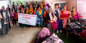 नरहरिनाथको वडा नं ३ द्वारा शहीद परिवारलाई सम्मान ।