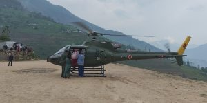 नरहरिनाथको पहलमा सुत्केरीको हवाई उद्धार